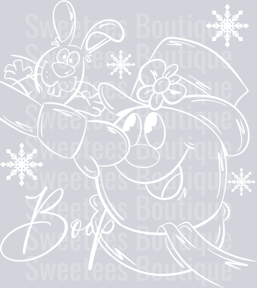 Boop - Frosty white