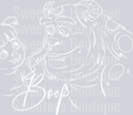 Boop - Sully_Boo white