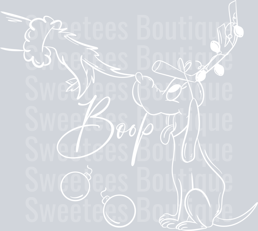 Boop - Max (ornaments) white