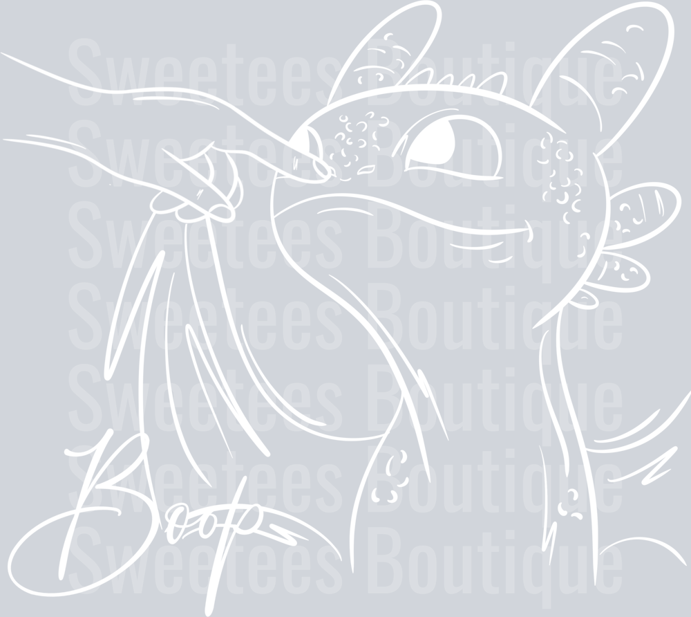 Boop - Toothless white