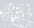 Boop - Mickey white