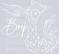 Boop - HeiHei white