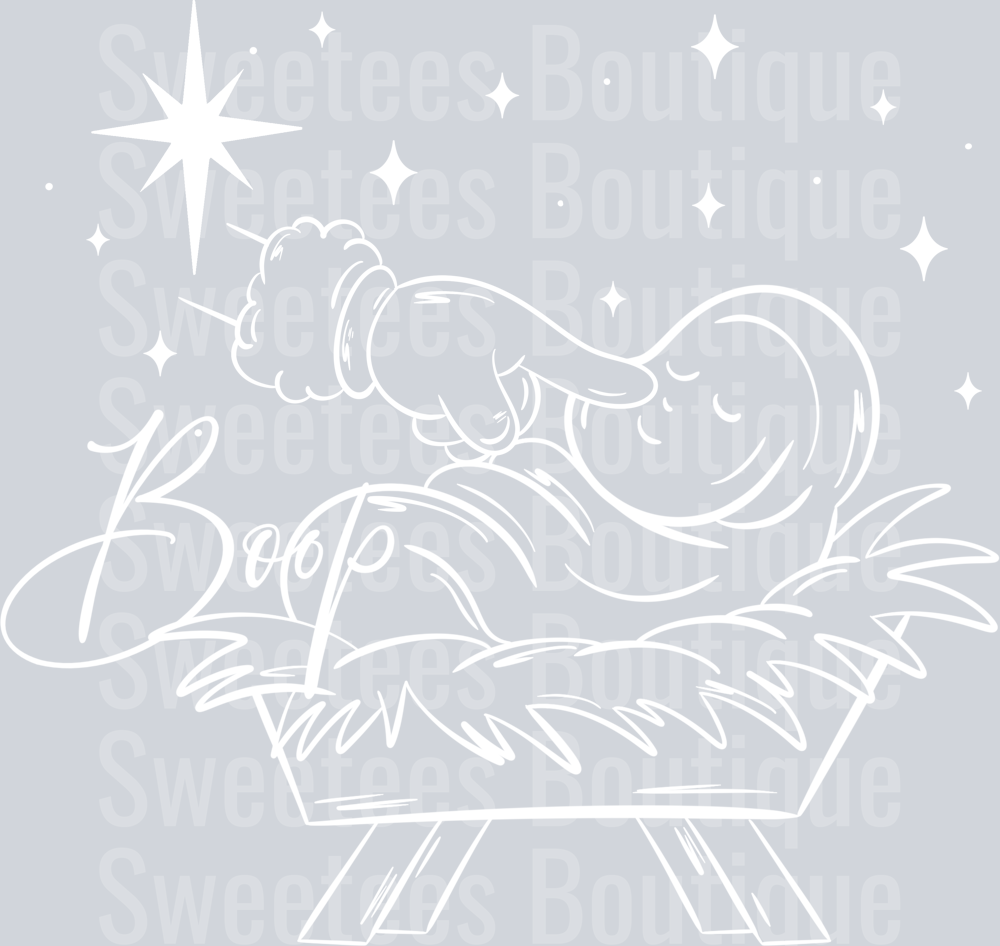 Boop - Baby Jesus white