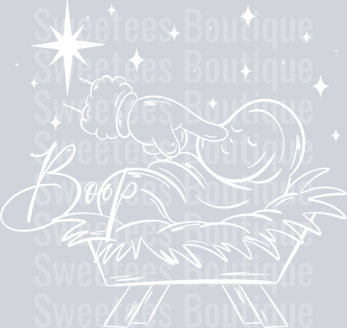 Boop - Baby Jesus white