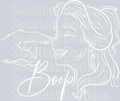 Boop - Belle white